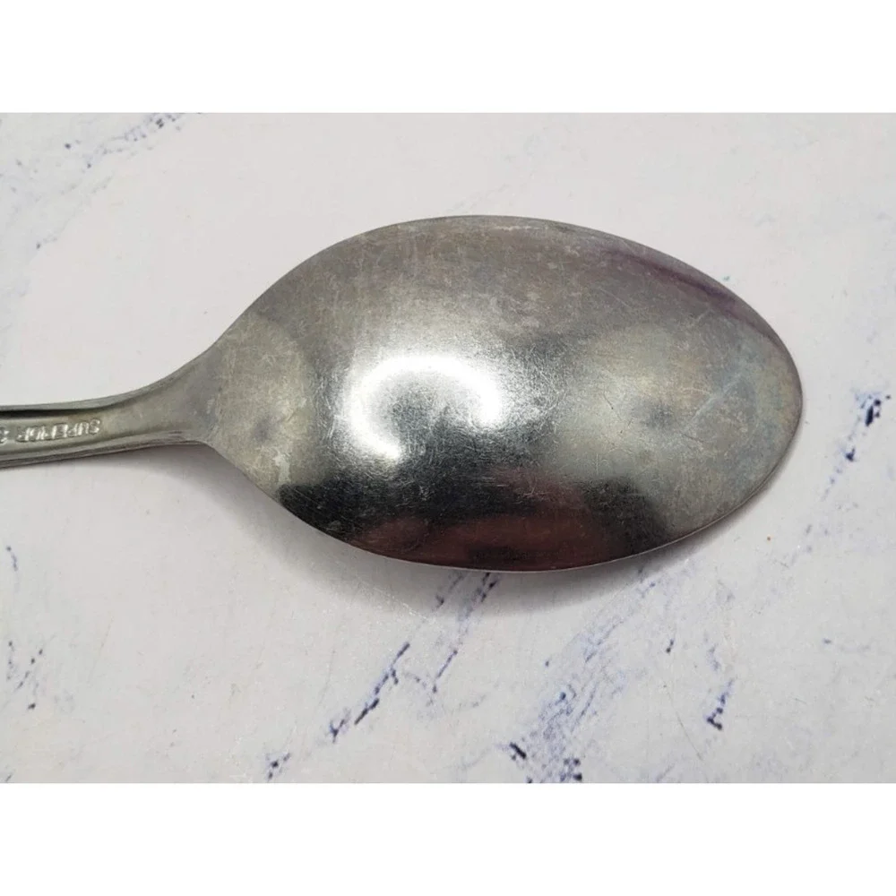 Superior Stainless Night Sky Pattern Tablespoon Teaspoon